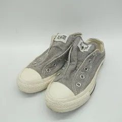 ◇ Θ CONVERSE コンバース ローカット スニーカーシューズ サイズ23.5 グレー系 レディース E  【1506230027828】