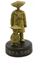 【中古】食玩 トレーディングフィギュア 13.餃子＆天津飯 「ドラゴンボール ミニフィギュアセレクション3」