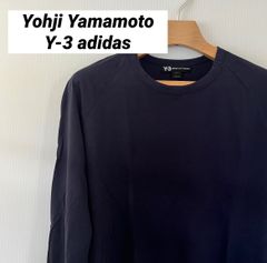 Y-3 ワイスリー adidas アディダス ヨウジヤマモト ロングスリーブカットソー ロンT NAVY XS
