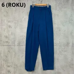 6 ROKU BEAUTY&YOUTH TUCK PANTS トラック パンツ ★ ■◇