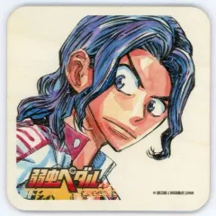 【中古】マグカップ・湯のみ 手嶋純太 オリジナル木製コースター 「弱虫ペダル カフェ ～コミックス68巻＋68.5巻＋放課後ペダル8巻同時発売＆映画『弱虫ペダル』公開記念イベント～」 コラボメニュー注文特典