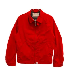A BATHING APE (アベイシングエイプ) 青山限定×MCGREGOR マクレガー ファーストカモ ドリズラージャケット ブルゾン レッドのサムネイル