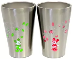 【中古】マグカップ・湯のみ ミッキー＆ミニー ステンレスタンブラーセット 「ディズニー」