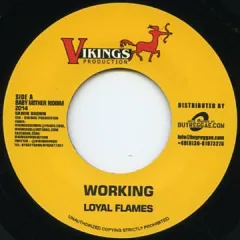 独7” Loyal Flames / Exco Levi Working / Save The Music VLEU002 Vikings/Buyreggae /00048