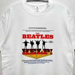 BiSN バンド Tシャツ 古着 90s USA製 白 ビートルズ ヘルプ