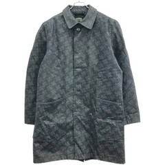G-STAR RAW ジースター ロゥ DROP 2 A CROTCH TRENCH デニムステンカラーコート  ネイビー XL