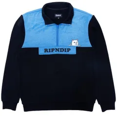 Ripndip Beverly Half Zip Jacket Blue S フリース 送料無料のサムネイル