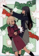 【中古】クリアファイル 錦木千束＆井ノ上たきな A4クリアファイル 「コミックス リコリス・リコイル 公式コミックアンソロジー リロード 第3巻」 メロンブックス購入特典