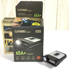 【OneSize ブラック系】 Claymore ( クレイモア ) キャップオン 65A+ Capon 65A+ 230ルーメン Usb充電 650Mah Ledキャップライト ヘッドランプ ランタン 投光器 Clp-330Bk CLP-3