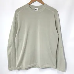 NIKE × STUSSY 24AW 長袖ニット 美品 HF3898-072 コラボ カットソー U NRG LS Knit Jersey 薄手 ロゴ Sサイズ ナイキ トップス A13491◆のサムネイル