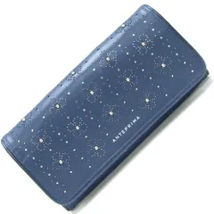 ✨️未使用に近い✨️ ANTEPRIMA アンテプリマ 長財布 ブルー パール アンテプリマ レザー長財布 フラワーモチーフ ブルー - メルカリ