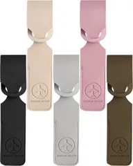 耐用 ラベル名前 柔軟 軽量 スーツケース名札 スーツケースタグ 紛失防止 旅行タグ バッグ用ネームタグ 旅行 荷物タグ 出張用（5個セット） harukita