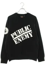 シュプリーム ×アンダーカバー UNDERCOVER  18SS  Public Enemy Crewneck Sweatshirt パブリックエネミースウェット メンズ M