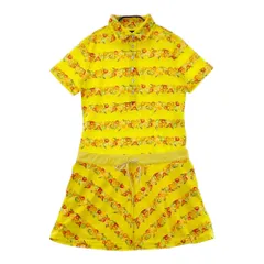 サイズ：M CALLAWAY キャロウェイ  半袖ワンピース フルーツ柄 イエロー系 [240101541636] ゴルフウェア レディース ストスト