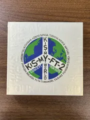 《Kis-My-Ft2 DVD 2015 CONCERT TOUR KIS-MY-WORLD 4DVD 》冊子 ステッカー付 現状品