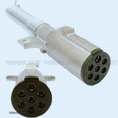 汎用 トレーラー 両端同プラグ 牽引 コンパクトコイル式スパイラル