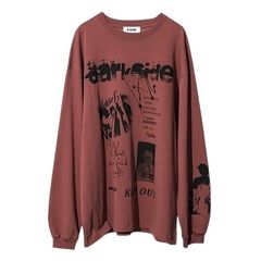 CORD. BIZARRE ARTWORK L/S T-SHIRT