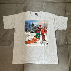 90s おもしろプリント USA製 動物愛護 メッセージプリント Tシャツ 銃 