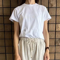 MM6 メゾンマルジェラ エムエムシックス MARGIELA6 コットン ロゴTシャツ S52GC0265 S24312 レディース 100 WHITE/ホワイト