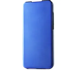 Galaxy S21+ ケース 手帳 SCG10 ギャラクシーs21プラス  ミラー光沢 ハイブリット 手帳 ケース 【Color】 ブルー