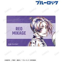 [신품·공식]블루 록 미카게 레오 Ani-Art 제2탄 카드 스티커 공식 상품 colleize