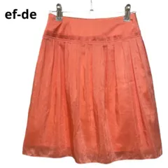 美品 ef-de エフデ スカート 7 おしゃれ 薄手