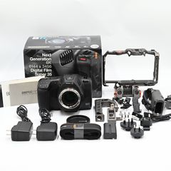 Blackmagic Design ブラックマジックデザイン シネマカメラ Pocket Cinema Camera 6K Pro TILTA Advanced kit 付 ビデオカメラ 【中古】