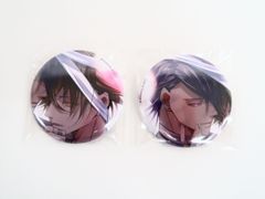 【未開封】 ジュリオ/ジャン ラッキードッグ1 +bad egg アリスNET特典 缶バッジセット Tennenouji