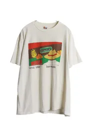 【お得なクーポン配布中!】 90s USA製 アート イラスト プリント Tシャツ メンズ XL 古着 オールド グラフィック シングルステッチ ビール コーラ 企業物 大きいサイズ