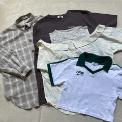 【まとめ売り】WEGO カジュアル シャツ Tシャツ 4点セット レディースフリーサイズ