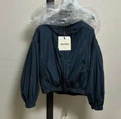 マックスマーラ⭐️ジャケット ブルゾン ナイロン パーカー ネイビー L ジャケット＆ジレ - 送料無料｜マックスマーラ公式サイト