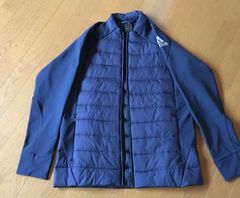 アディダス　薄手　中綿　ゴルフ　ジャケット
