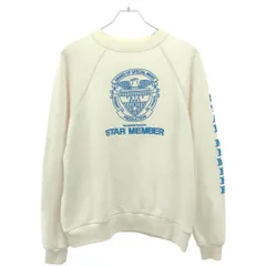 THE SHINZONE ザ シンゾーン STAR MEMBER SWEAT スターメンバープルオーバースウェットトレーナー 22AMSCU09 ホワイト系 Fのサムネイル