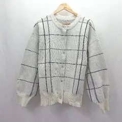 ◇ ◎Θ tiptop ティップトップ 模様あり 長袖 2wayBIGカーディガン サイズF グレー系 レディース E  【1504240013466】