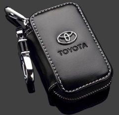 TOYOTA ブラックレザー キーケース
