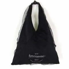 ピュアルセシン pual ce cin バッグ ショルダーバッグ メッシュ チュール被せ 黒 ブラック かばん 鞄 カバンのサムネイル