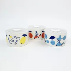 ムーミン トリオレンジセット 保存容器 食器 キッチン ホワイト