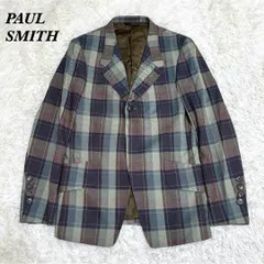 ポールスミス 春夏 テーラードサマーウールジャケット 黒XL日本製美品