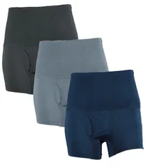 [シュバリアン] お腹を温める 御腹を温める 温め 温かい 暖かい 冷え防止 腹巻き 腹巻きパンツ 腹巻き付き 腹巻 腹巻パンツ 腹巻き付きパンツ メンズ 下着 インナー セット パンツ 男の子 オールシーズン 男 お腹 [3枚組3色レギュラータイプ] [S]