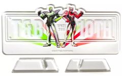 [중고] 잡화 와일드 타이거 & 버나비 브룩스 Jr.(히어로/전신) 아크릴 일러스트 보드 [TIGER & BUNNY 10th Anniversary in NAMJATOWN] 미니 게임 ~HERO TV presents~ FAMOUS