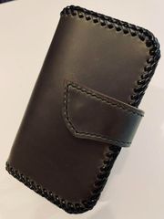 クロムエクセルグリーン　ミドルウオレット
