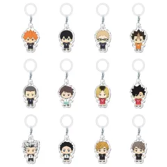 【中古】ストラップ 全12種セット 「ハイキュー!! ふらっとめじるしアクセサリー」