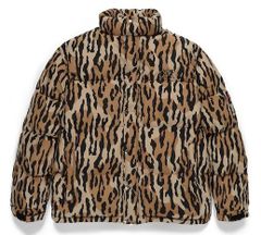 WACKO MARIA ワコマリア x NANGA ナンガ LEOPARD DOWN JACKET