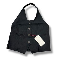 美品 MAISON SPECIAL メタリックホイルケーブルベスト - メルカリ