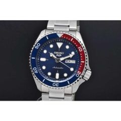 セイコー SBSA003 5スポーツ SKXスポーツスタイル メンズ SS オートマ 4R36 裏スケ ブルー文字盤【正規・新品】