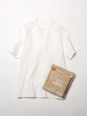 Hanes shiro ヘインズ シロ Tシャツ メンズ レディース 半袖 白 白T 綿100% 無地 スポーツ カジュアル HANES SHIRO パックT THE BEST OF WHITE-T HM1-X201