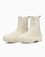 ★コンバース★CONVERSE LEATHER ALL STAR SG CHUNK SHIN-HI（コンバース　レザーオールスターＳＧチャンクシンハイ）アイボリー30.0センチ