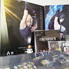 ファイナルファンタジー7リバース 発売記念くじ クラウド ティファ サントラ 他 ファイナルファンタジー7リバース 発売記念くじ クラウド