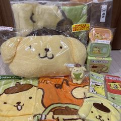 ポムポムプリン一番くじ 毛布 ポムポムプリン 一番くじ ブランケット サンリオ ひざ掛け 新品