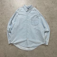 オールドギャップ GAP デニムシャツ ブルー L【LS028】